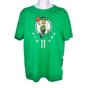 NBA Boston Celtics TShirt Basketball Mens L Green Irving 11